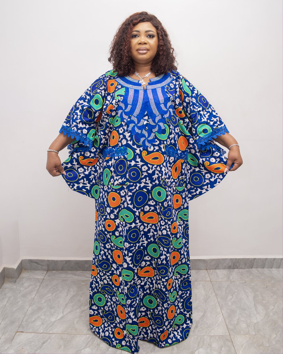 Adetoun maxi ankara dress