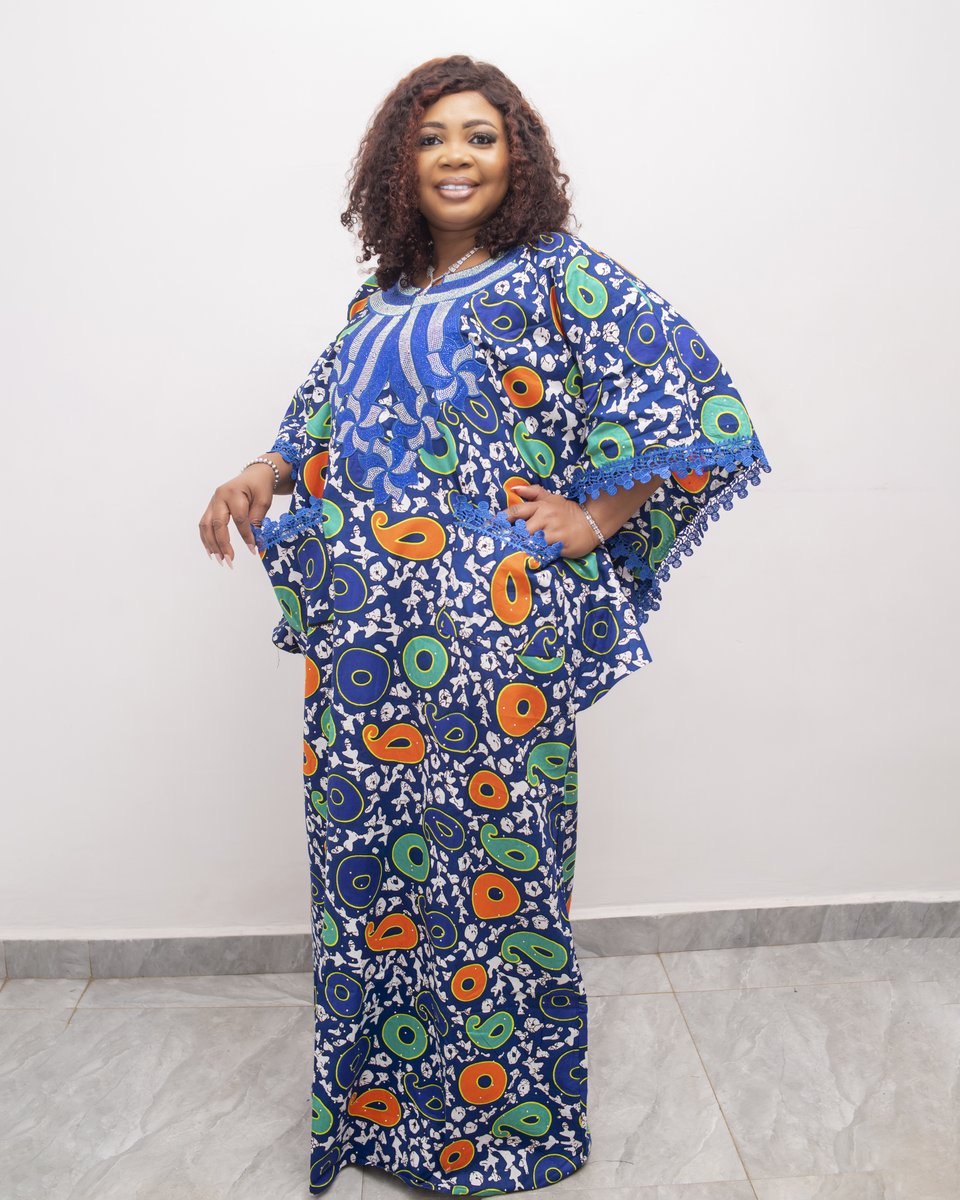 Adetoun maxi ankara dress
