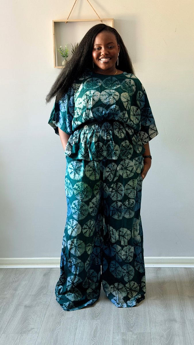 Kohe Adire crepe set