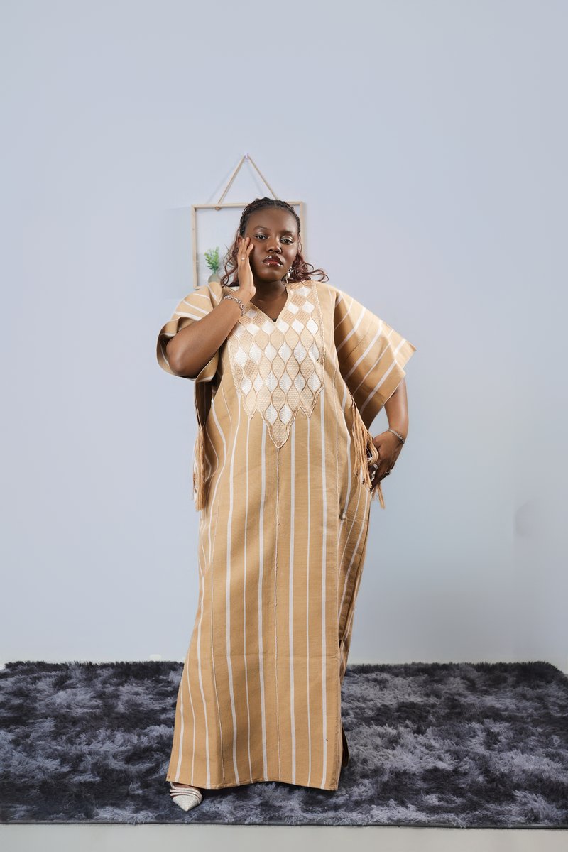 Zuch Embroidered Aso Oke kaftan