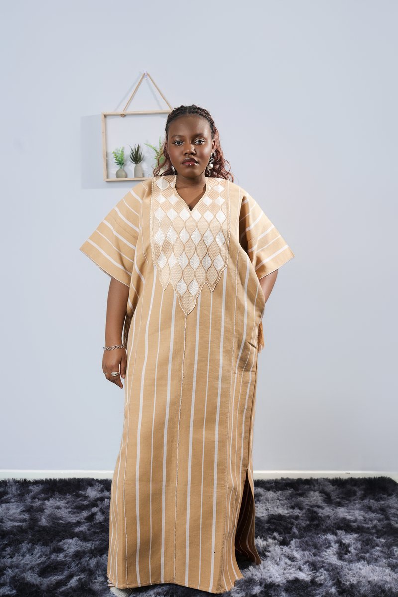 Zuch Embroidered Aso Oke kaftan