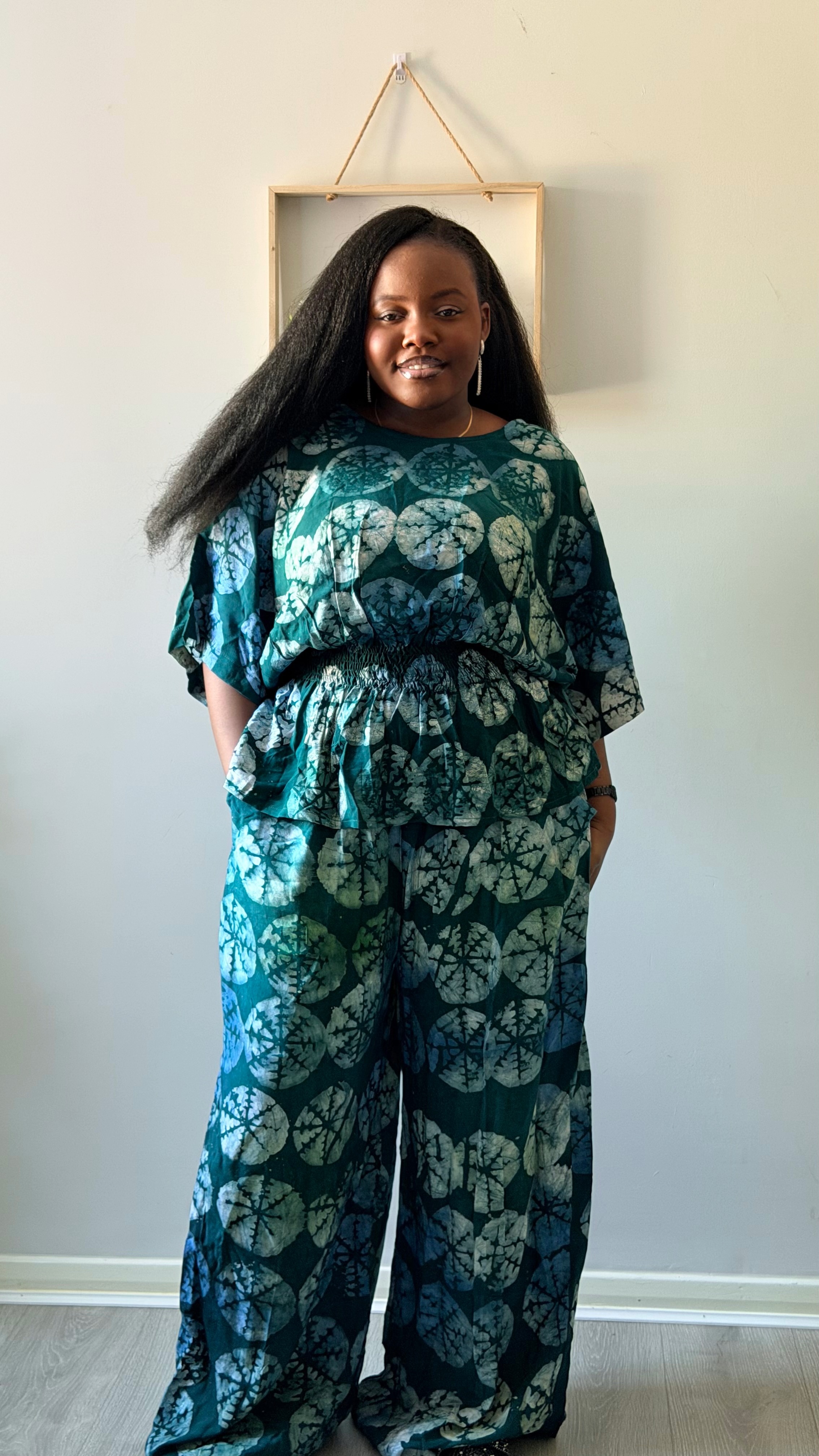 Kohe Adire crepe set