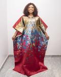 Elegant African boubou dress for weddings and special occasions