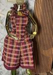 Wura Ankara Halterneck Short Set